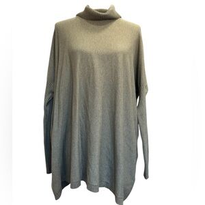 Dreamers Green Cowl Neck Sweater Soft Knit Timeless Style #140